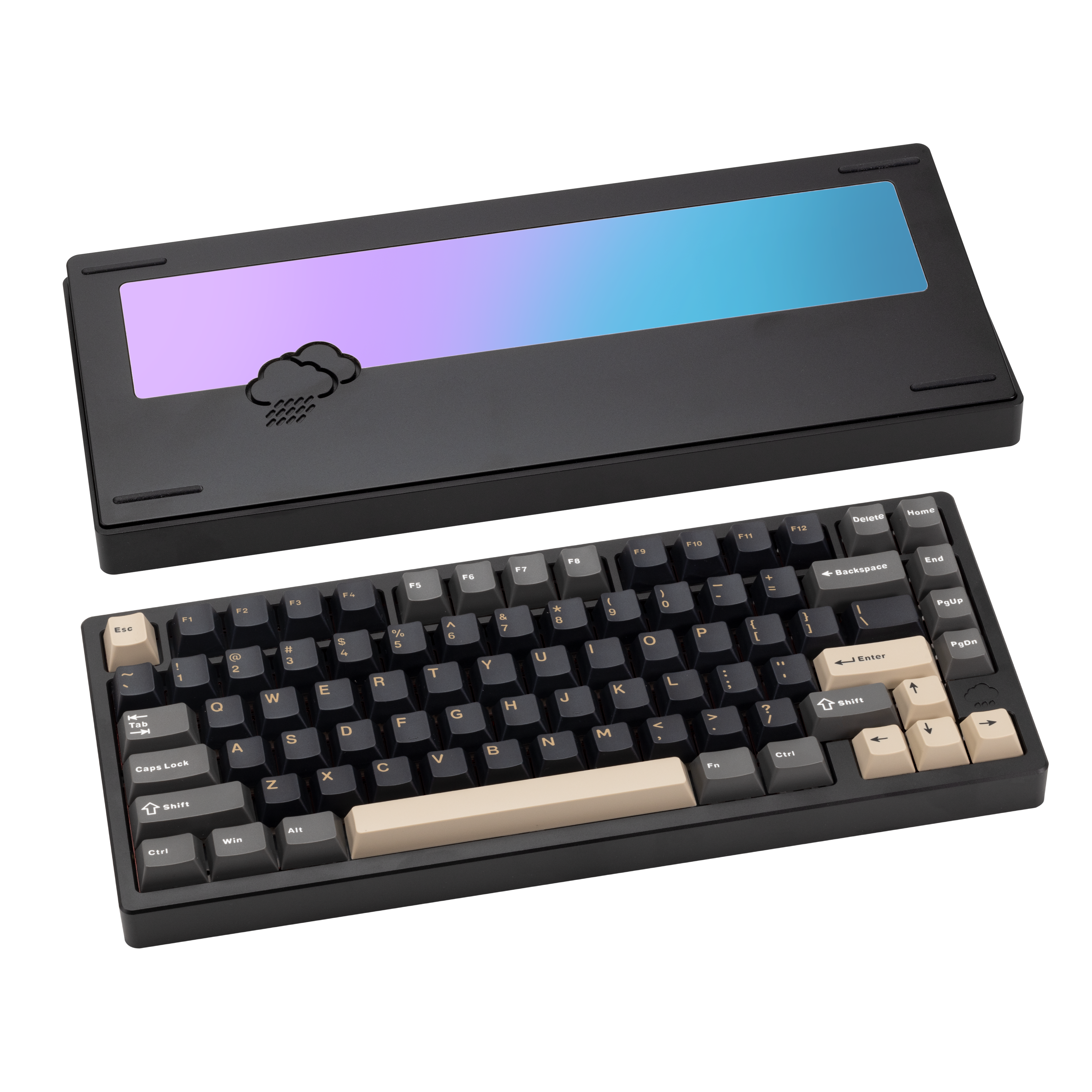 Rainy 75 CNC Aluminum Triple-Mode Connectivity Mechanical Keyboard