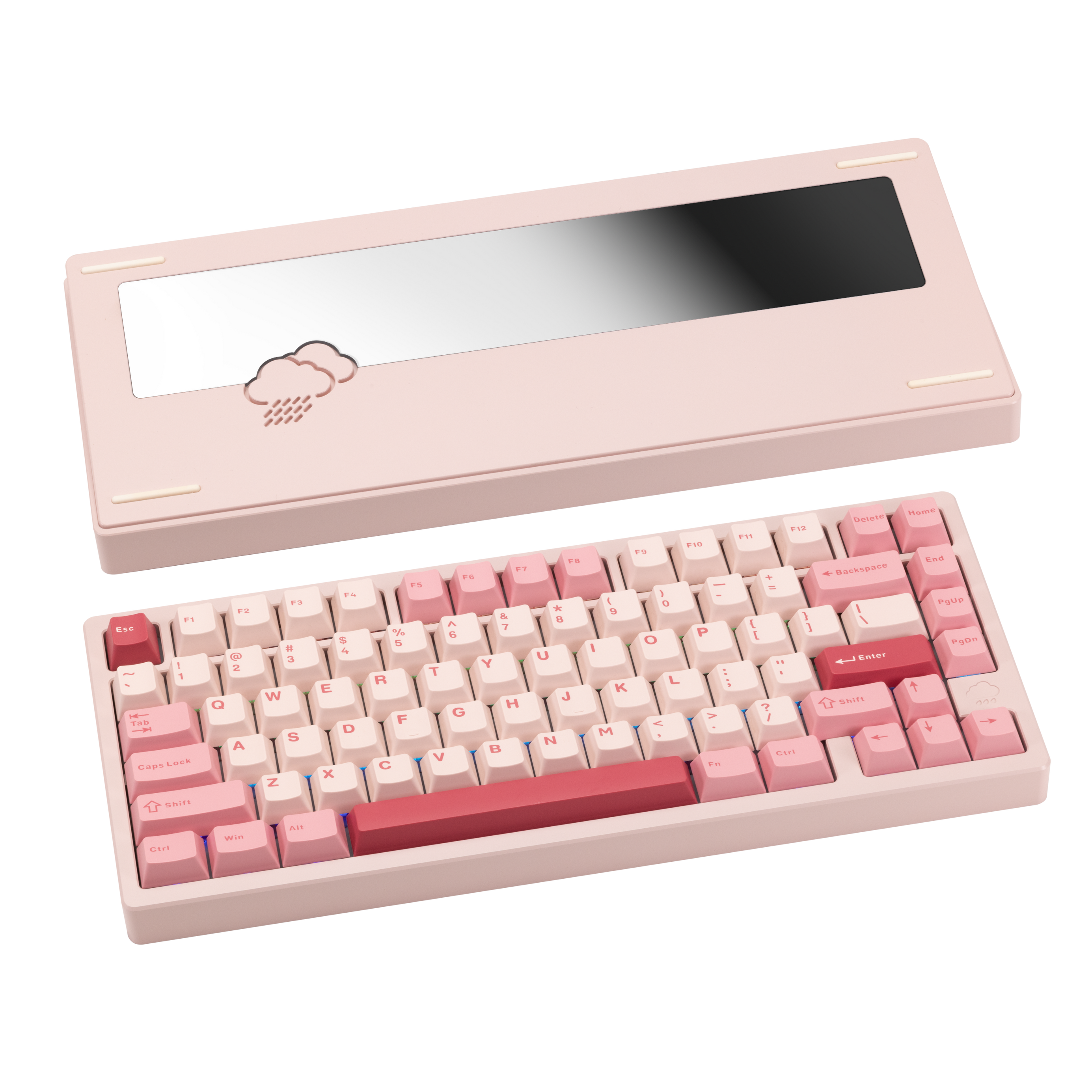 Rainy 75 CNC Aluminum Triple-Mode Connectivity Mechanical Keyboard