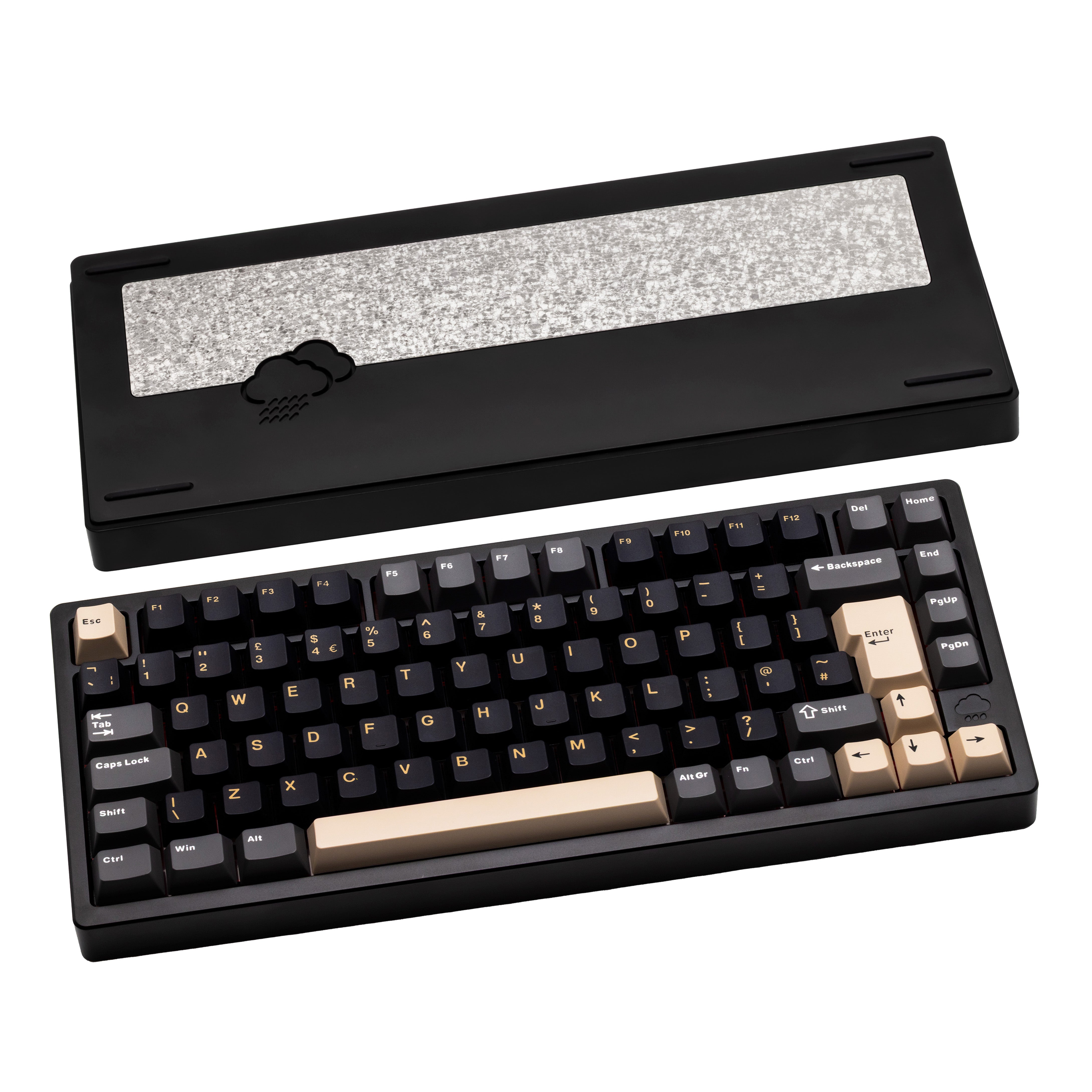 Rainy 75 CNC Aluminum Triple-Mode Connectivity Mechanical Keyboard