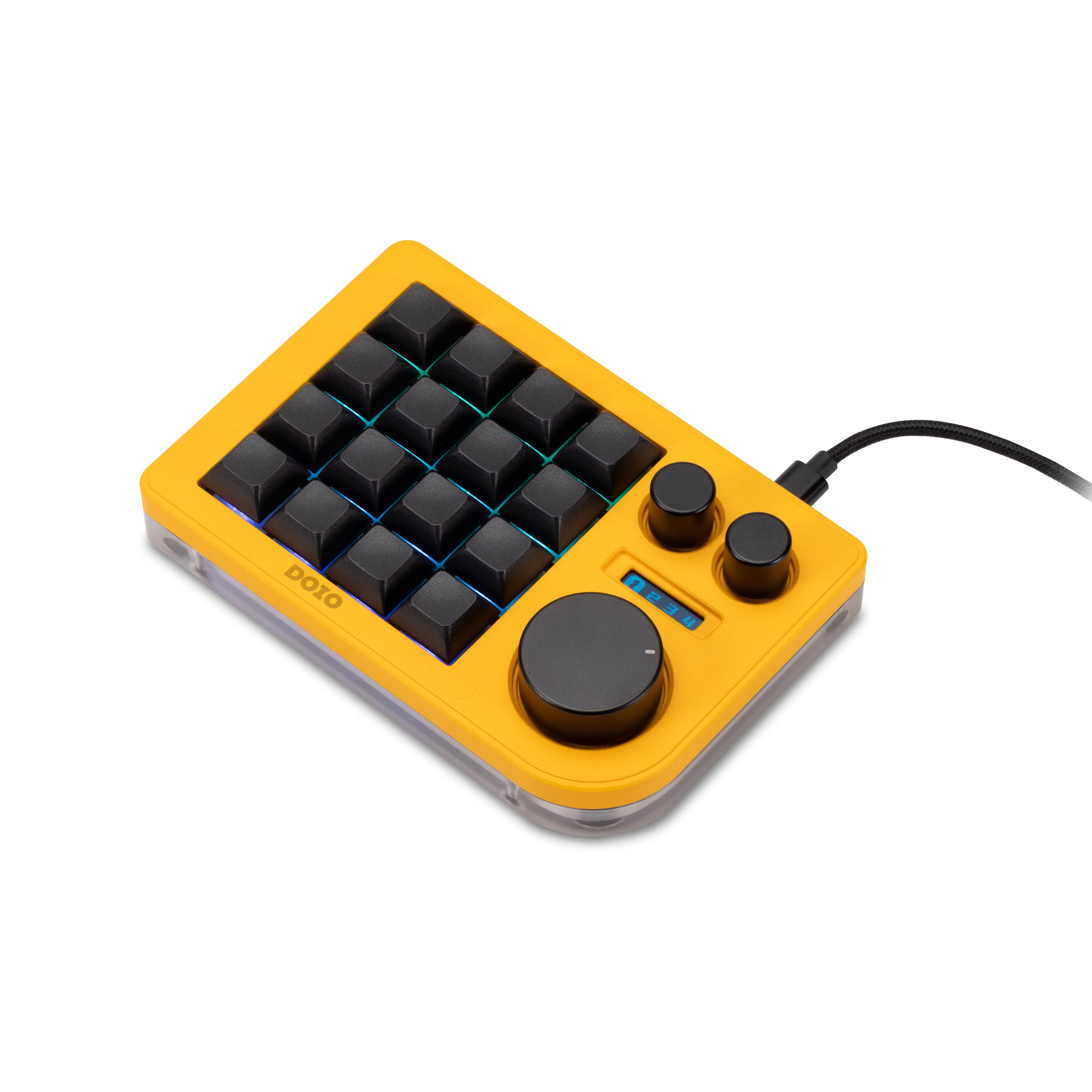 DOIO KB16 Megalodon Triple Knob Macropad