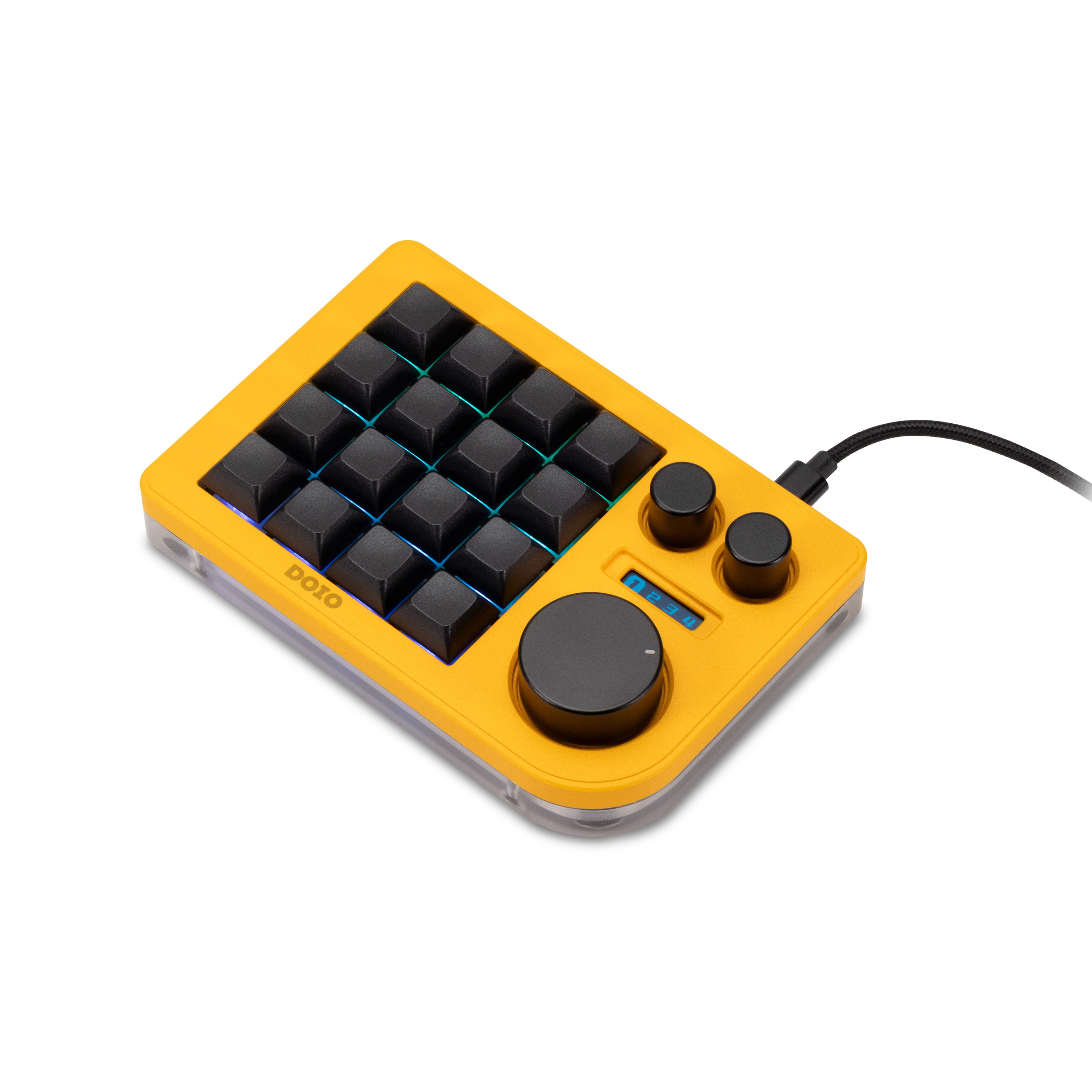 DOIO KB16 Megalodon Triple Knob Macropad