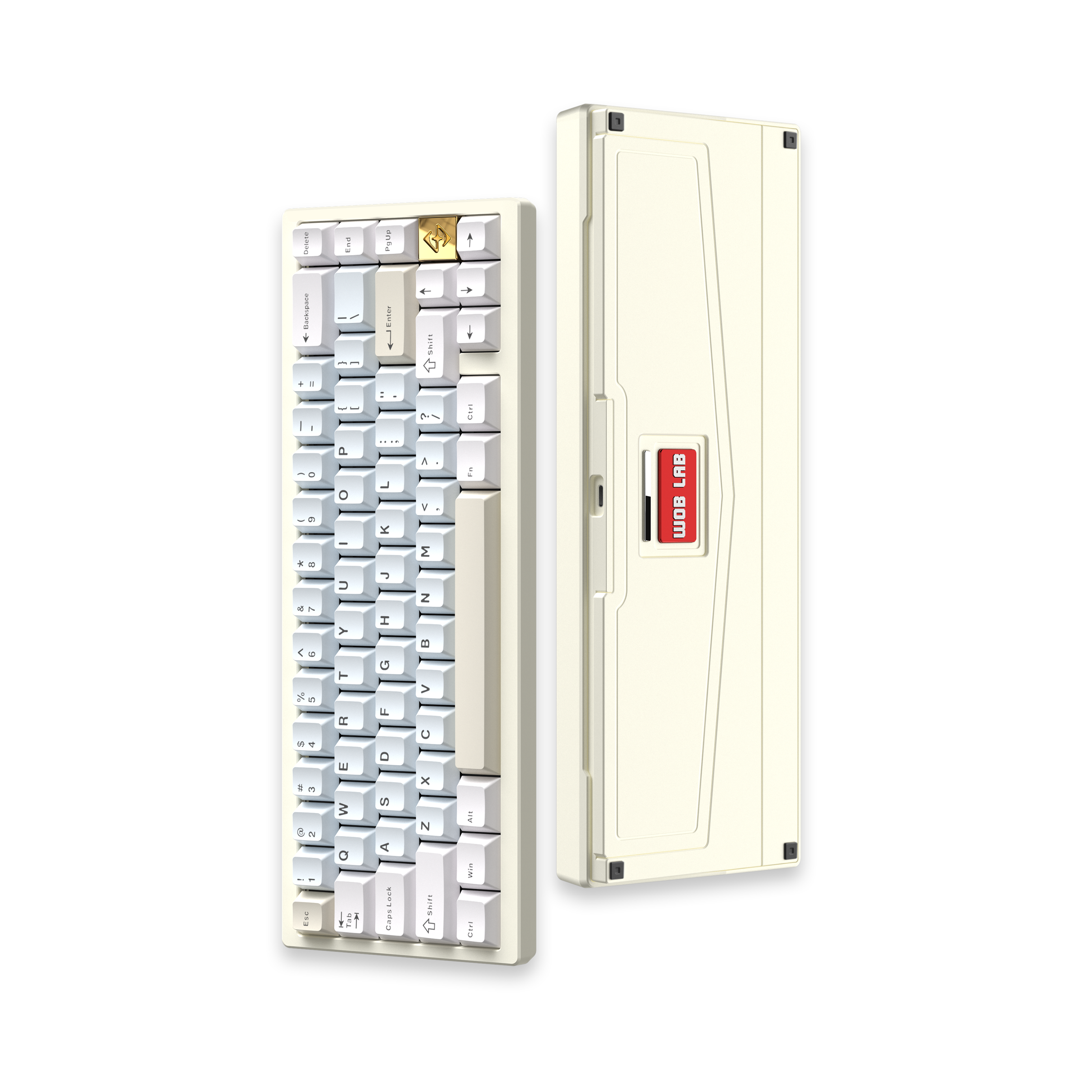 WOBKEY ZEN 65 Quick Release CNC Aluminum Tri-Mode Mechanical Keyboard