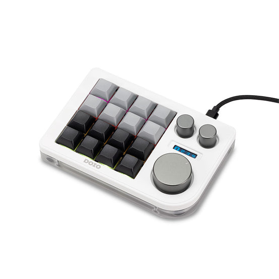 DOIO KB16 Megalodon Triple Knob Macropad