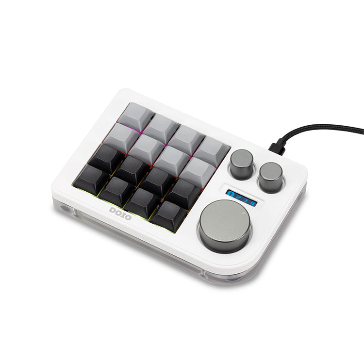 DOIO KB16 Megalodon Triple Knob Macropad