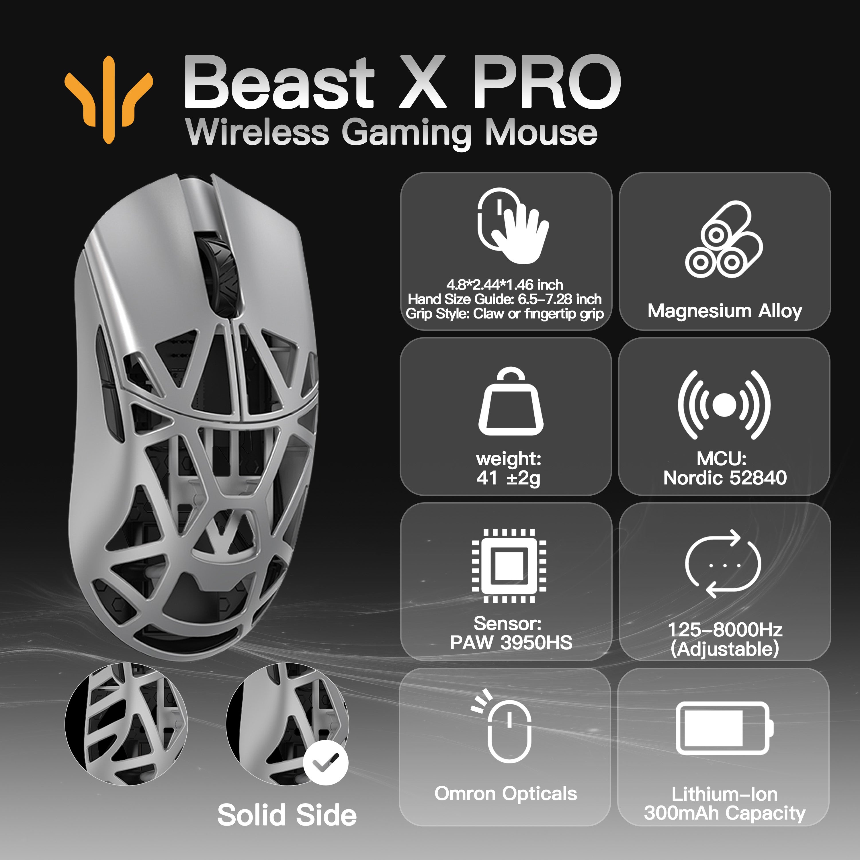 WLMOUSE Beast X Pro Gaming Mouse