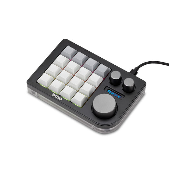 DOIO KB16 Megalodon Triple Knob Macropad