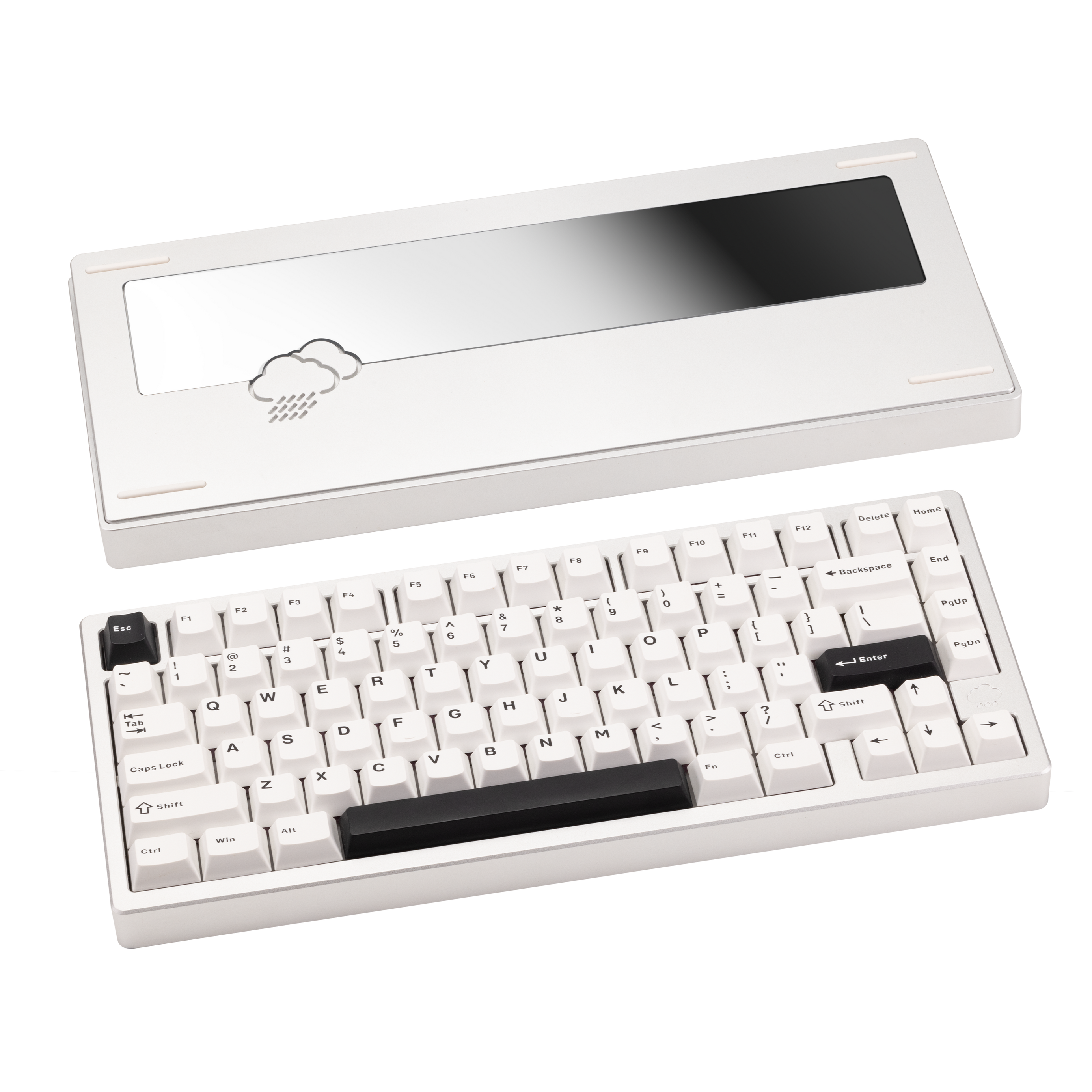 Rainy 75 CNC Aluminum Triple-Mode Connectivity Mechanical Keyboard