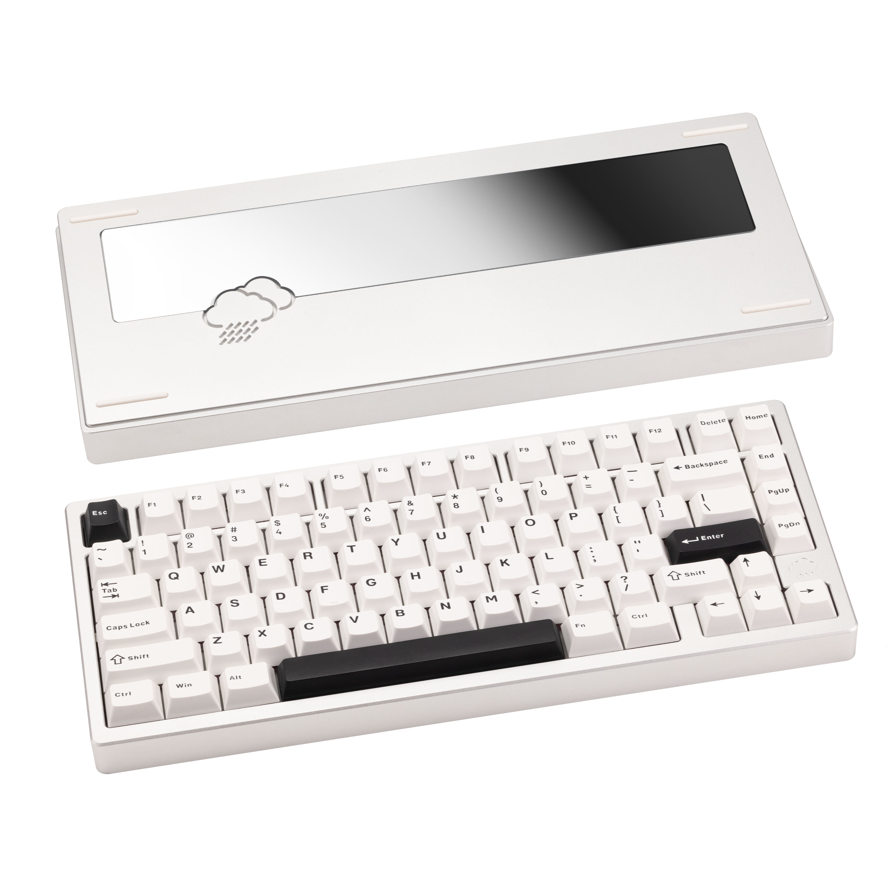 Rainy 75 CNC Aluminum Triple-Mode Connectivity Mechanical Keyboard