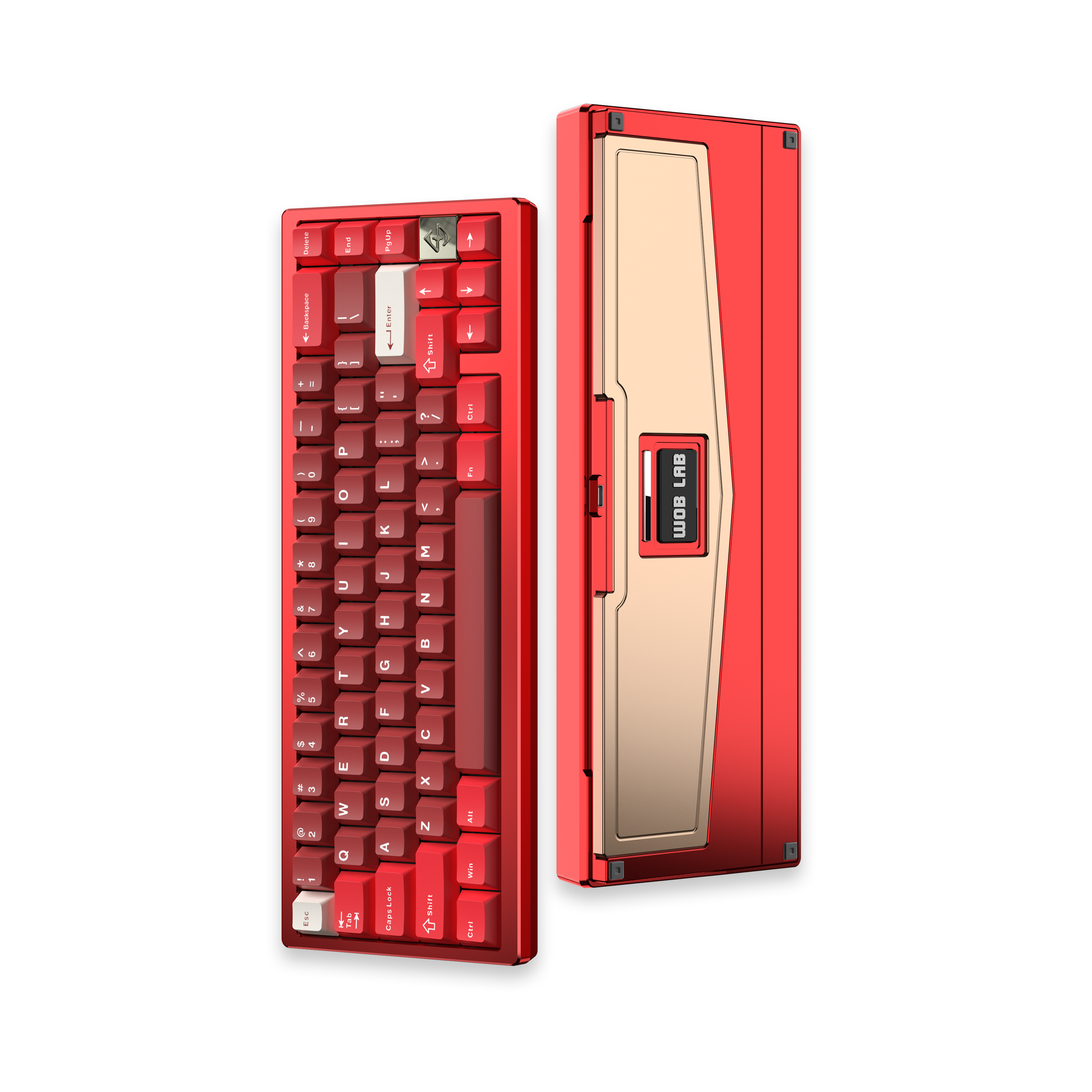 WOBKEY ZEN 65 Quick Release CNC Aluminum Tri-Mode Mechanical Keyboard