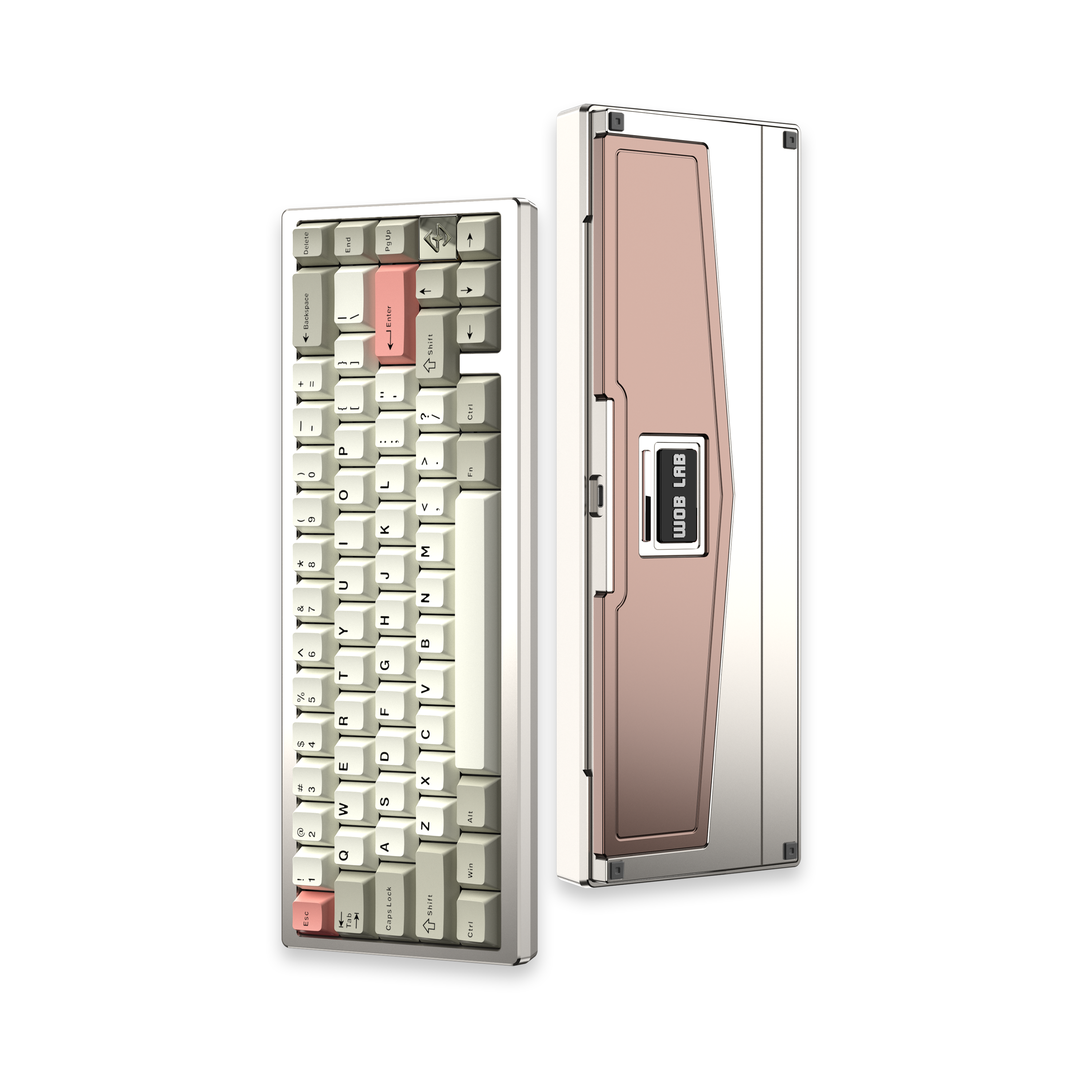 WOBKEY ZEN 65 Quick Release CNC Aluminum Tri-Mode Mechanical Keyboard