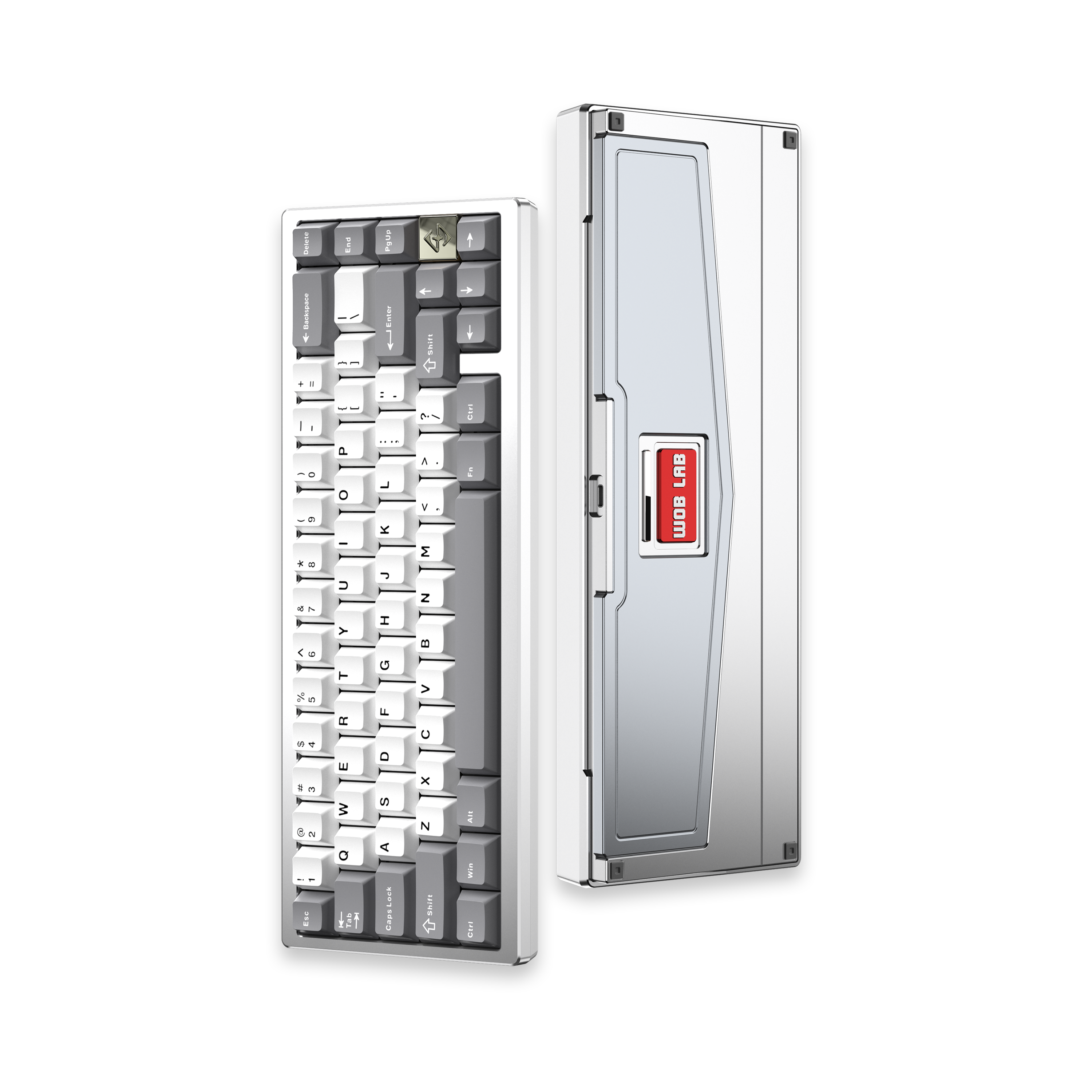 WOBKEY ZEN 65 Quick Release CNC Aluminum Tri-Mode Mechanical Keyboard