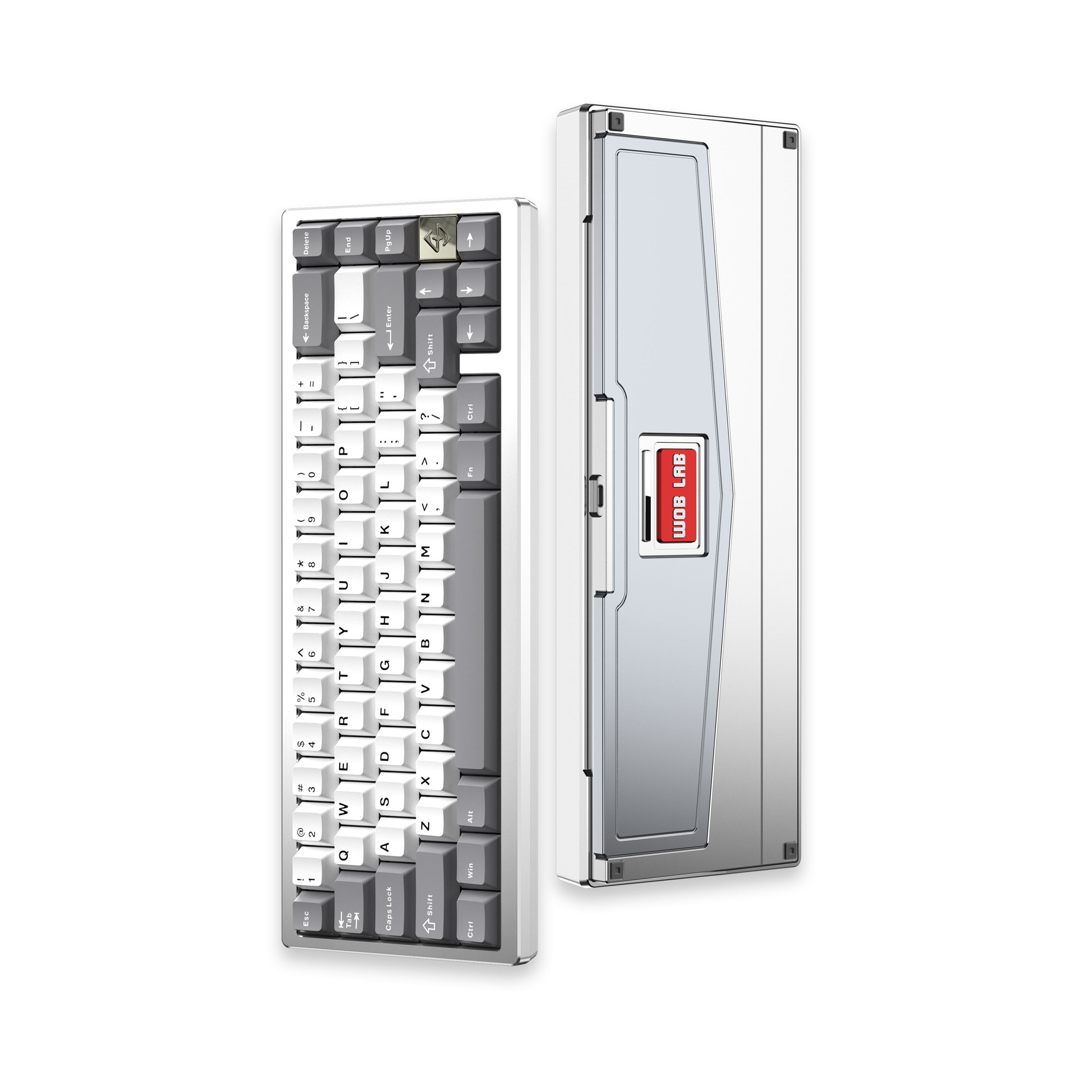 WOBKEY ZEN 65 Quick Release CNC Aluminum Tri-Mode Mechanical Keyboard