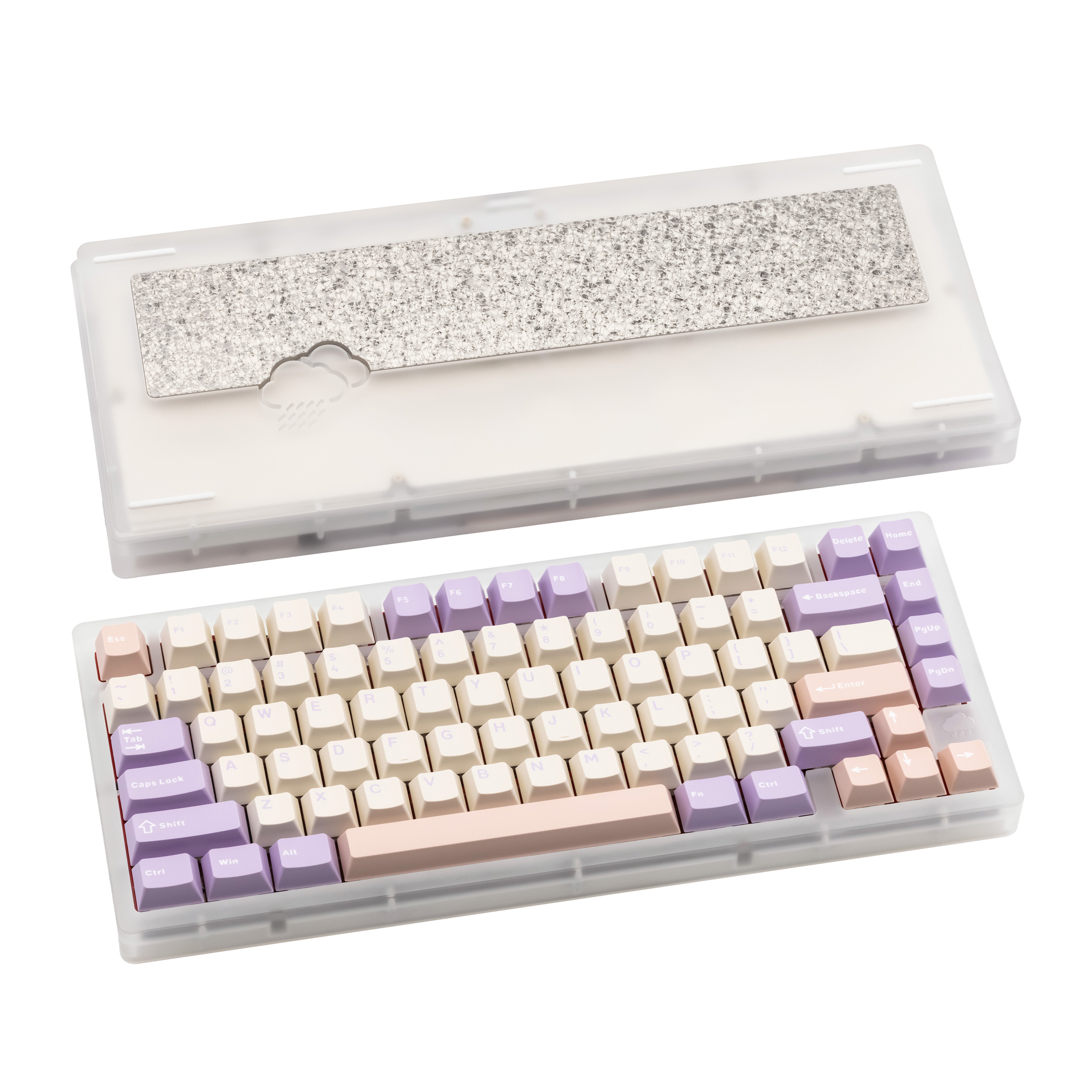 Rainy 75 CNC Aluminum Triple-Mode Connectivity Mechanical Keyboard