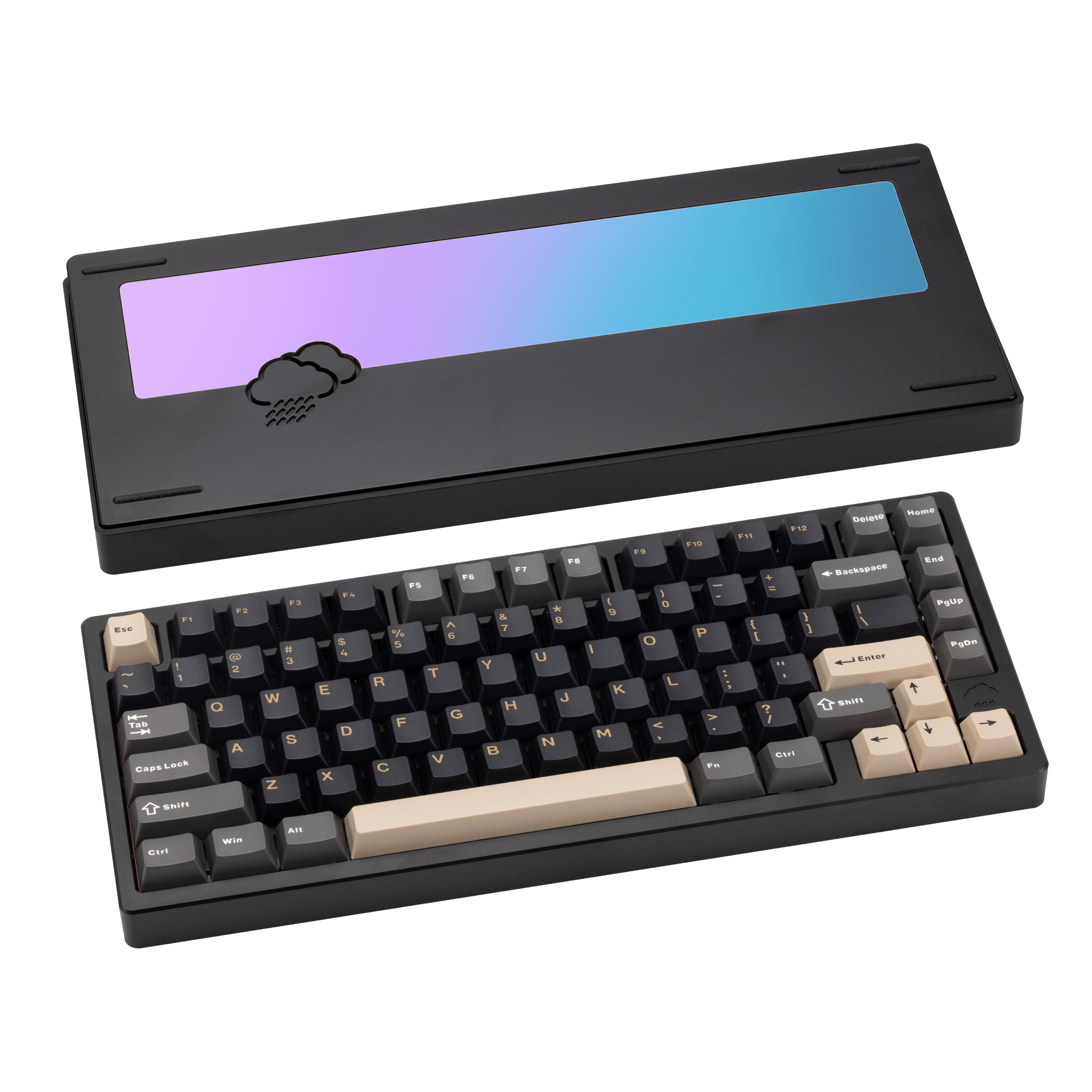 Rainy 75 CNC Aluminum Triple-Mode Connectivity Mechanical Keyboard