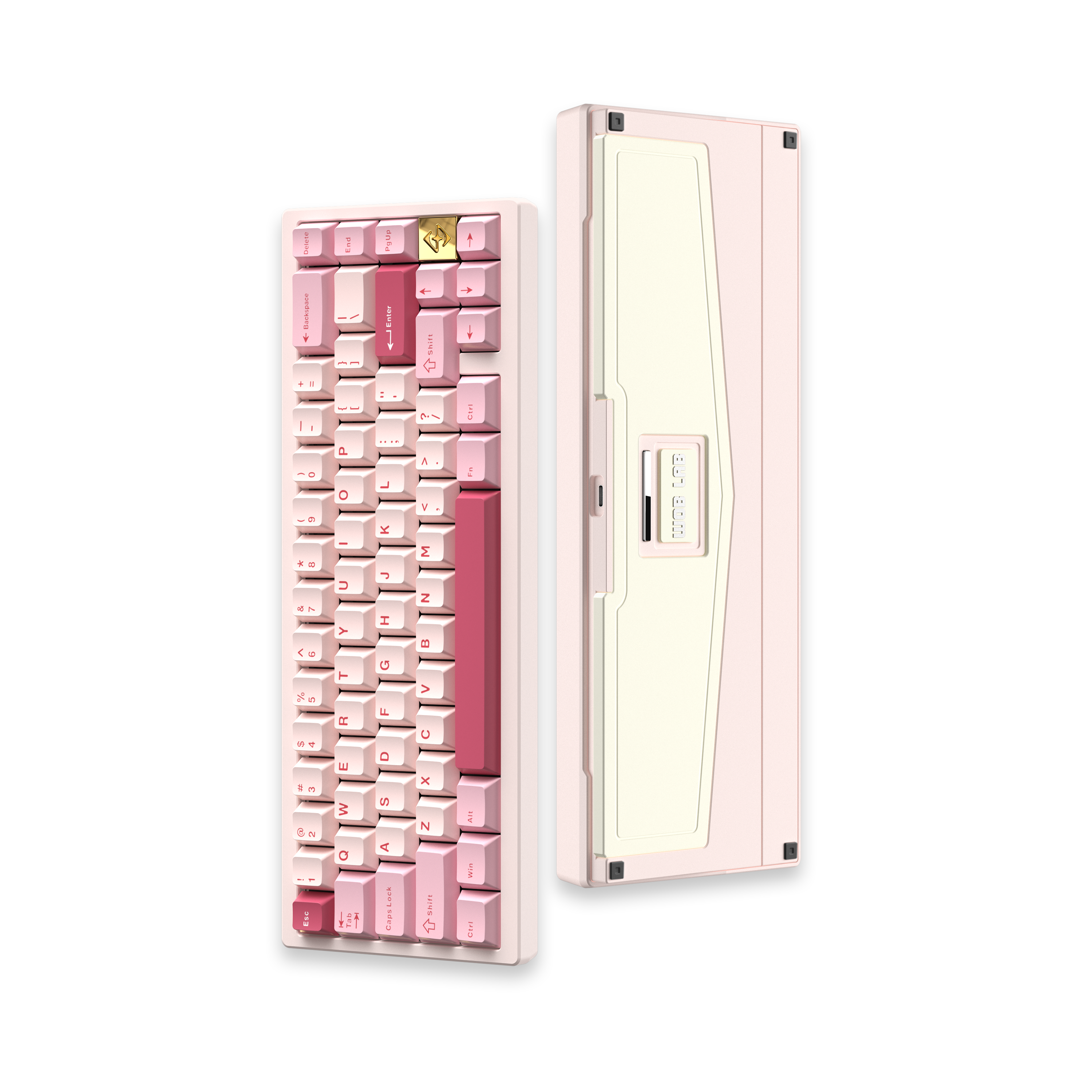 WOBKEY ZEN 65 Quick Release CNC Aluminum Tri-Mode Mechanical Keyboard