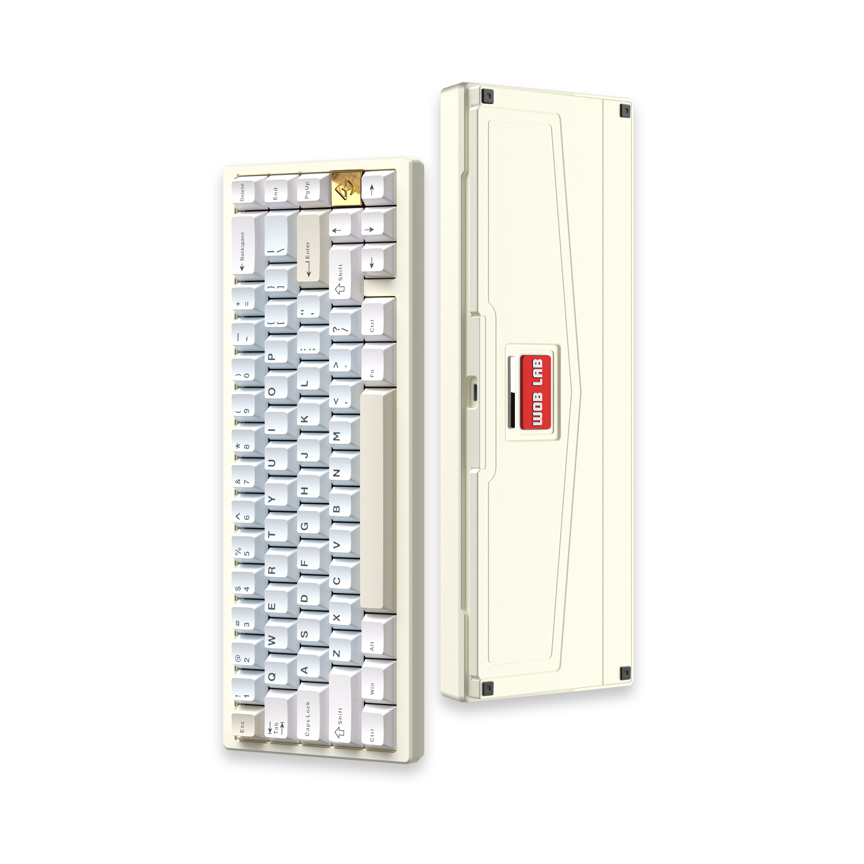 WOBKEY ZEN 65 Quick Release CNC Aluminum Tri-Mode Mechanical Keyboard