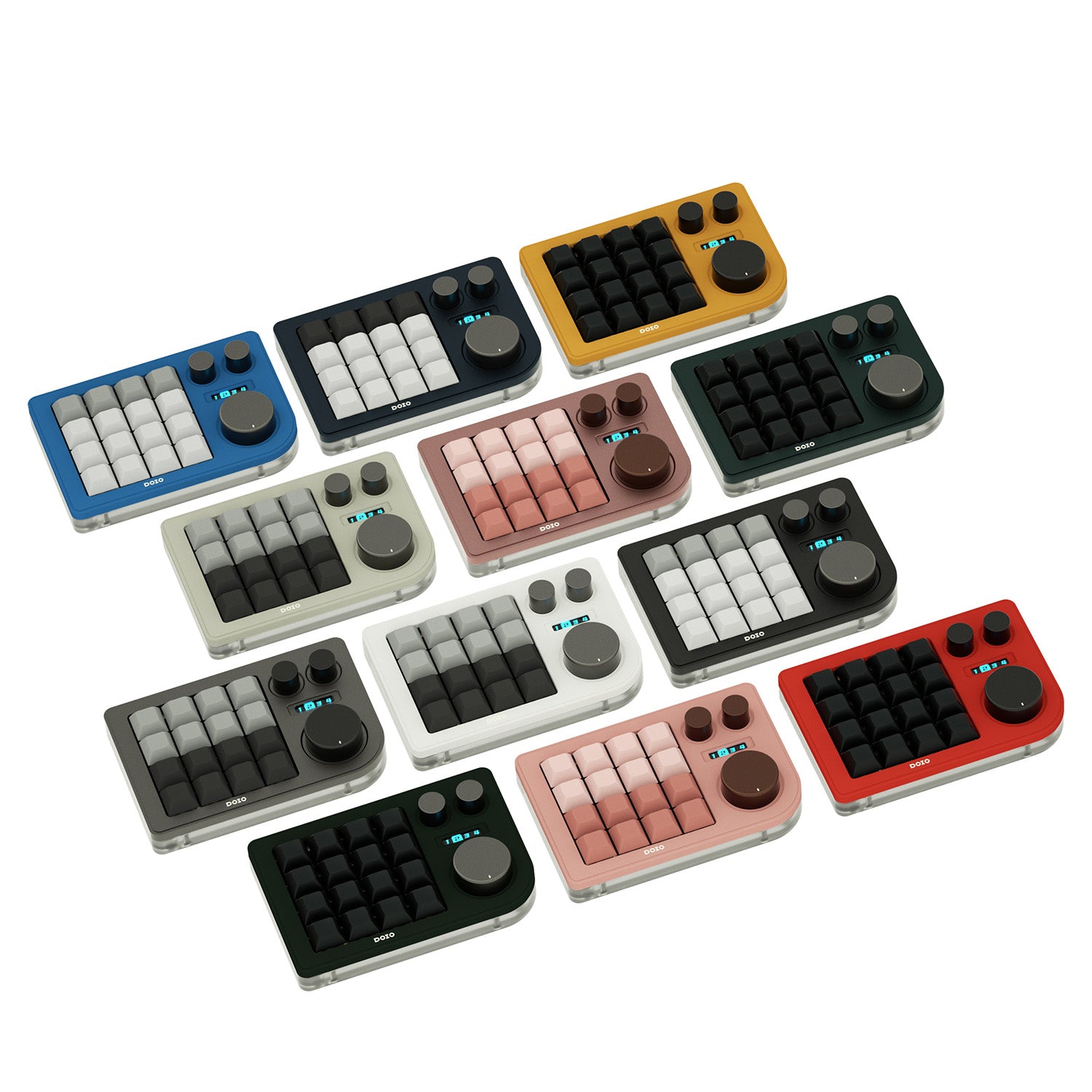 DOIO KB16 Megalodon Triple Knob Macropad
