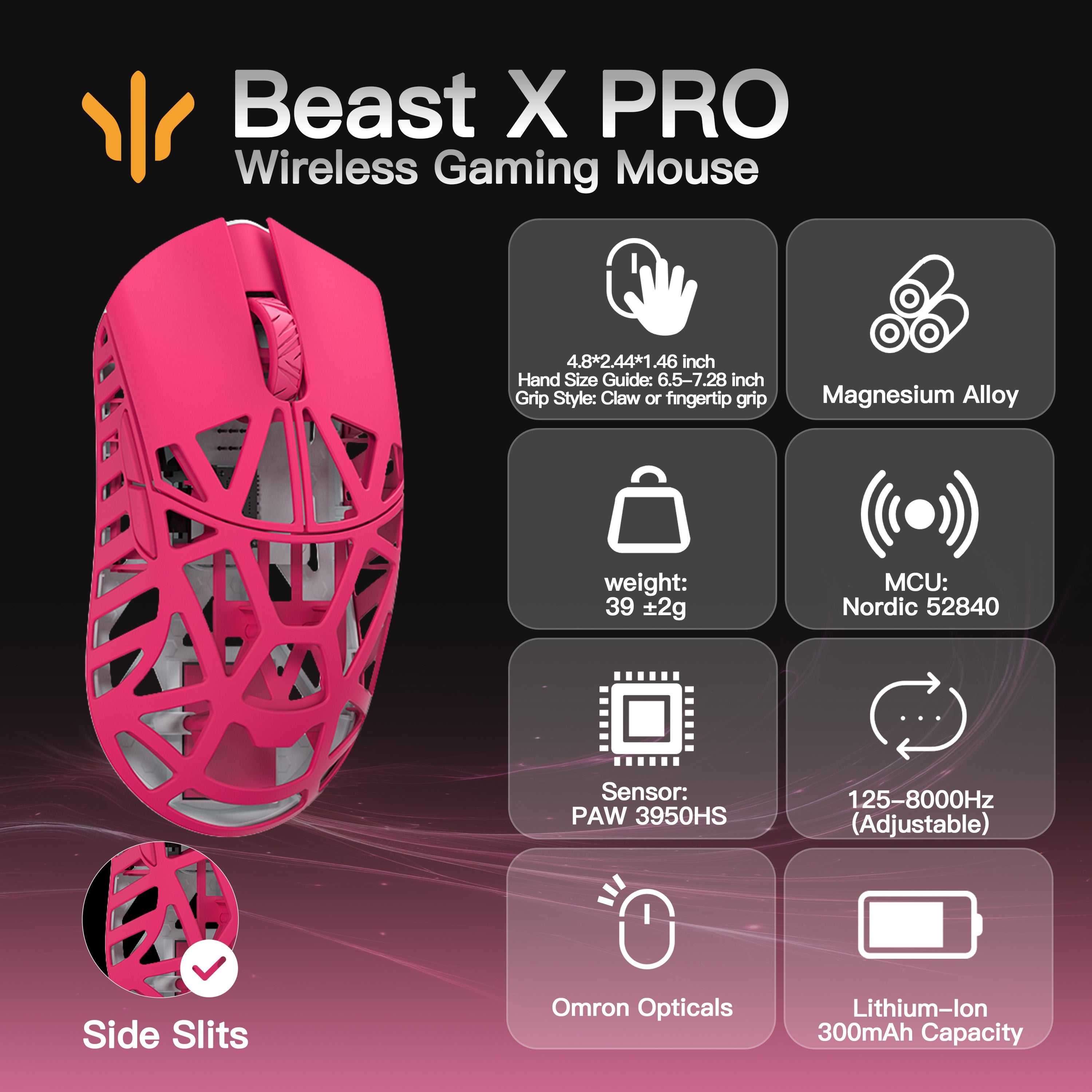 WLMOUSE Beast X Pro Gaming Mouse