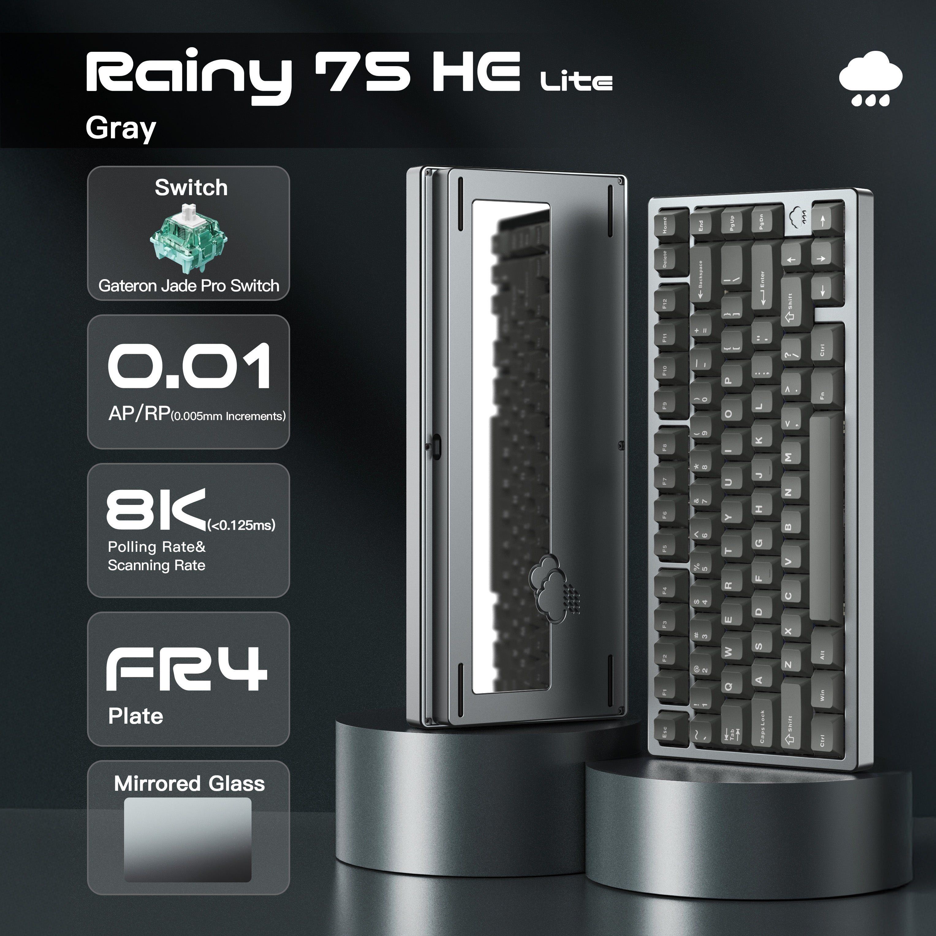 WOBKEY Rainy 75 RT Halleffect Keyboard